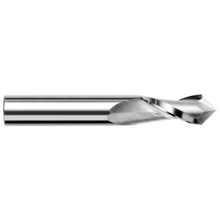 HARVEY TOOL Drill/End Mill - Mill Style - 2 Flute 0.0200" (.5 mm) Cutter DIA x 0.0630" Length of Cut 15367-2